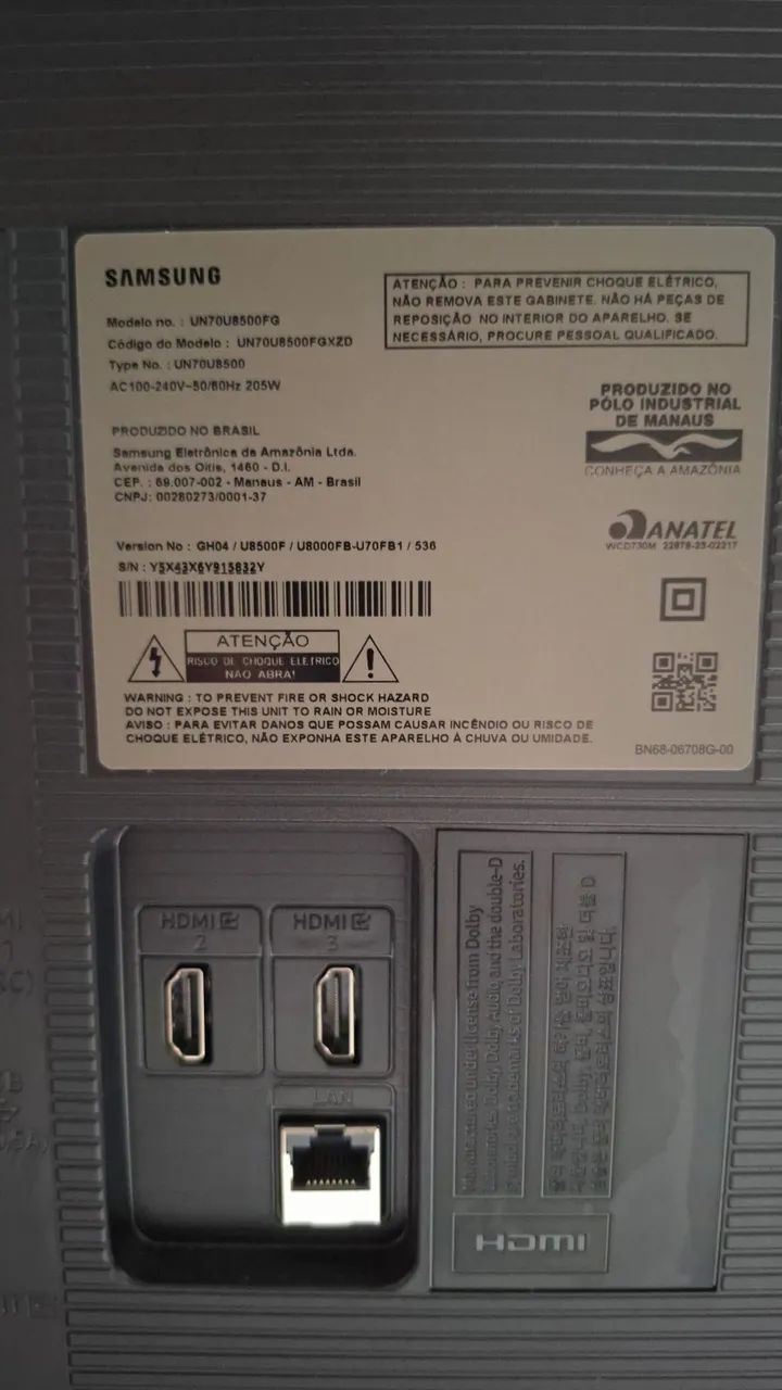 Tv Samsung 70 polegadas. - Foto 2