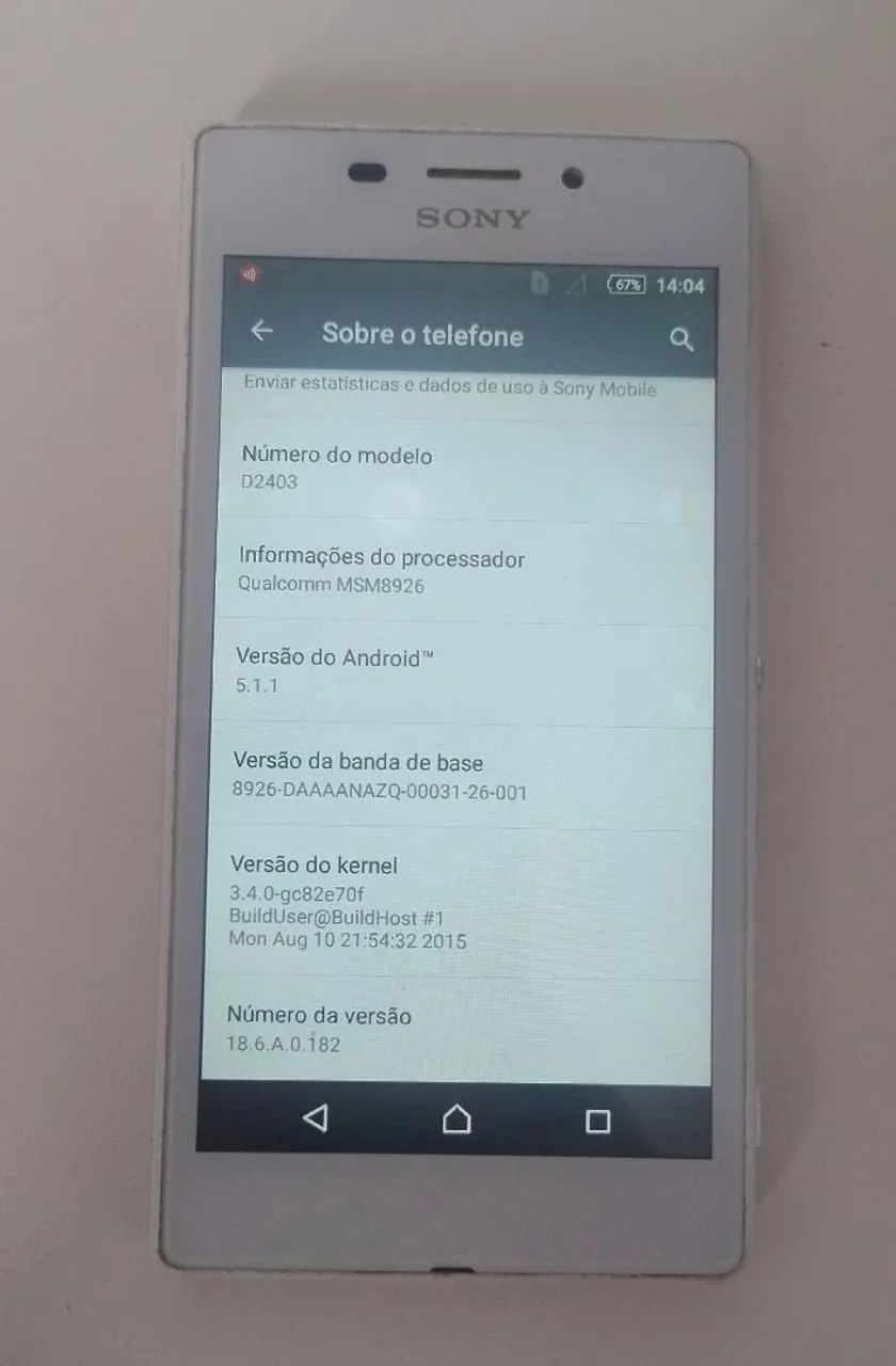 Celular Sony Xperia M2 Aqua (D2403)  - Foto 5