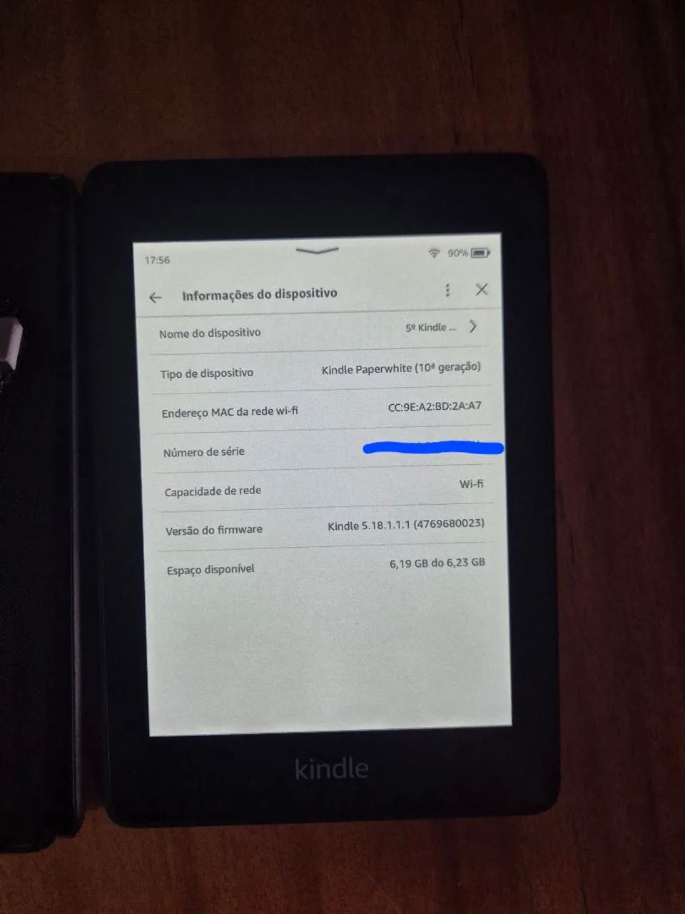 Kindle Paperwhite 10. Á prova de agua. Usado so na capinha - Foto 5