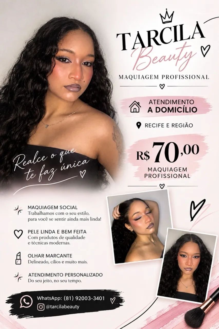 Maquiagem Profissional Social e Glam