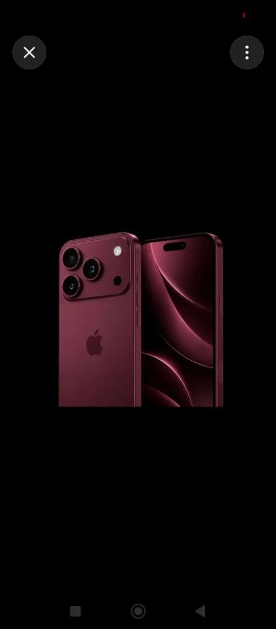 iPhone 18 Pro Max Bordô 2TB - Foto 2
