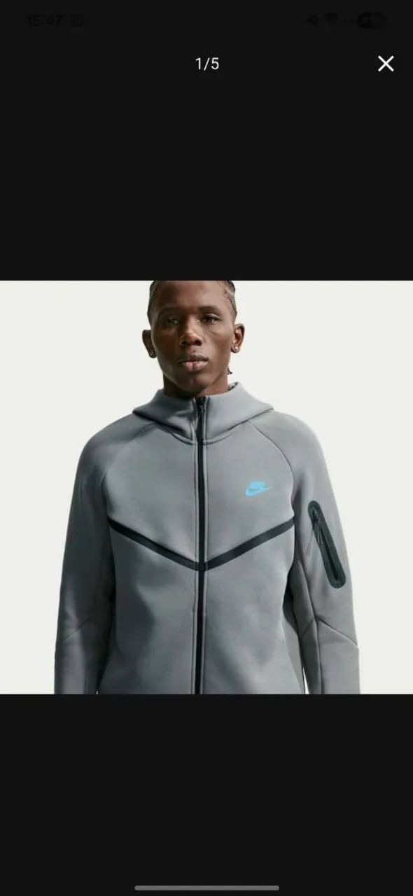 Agasalho Nike Tech ORIGINAL Tamanho GG - Foto 5