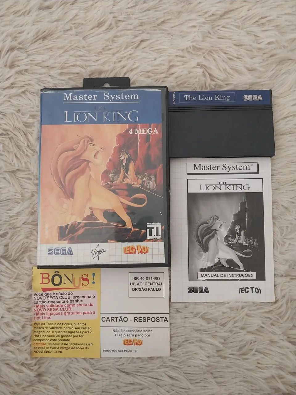 REI LEÃO MASTER SYSTEM