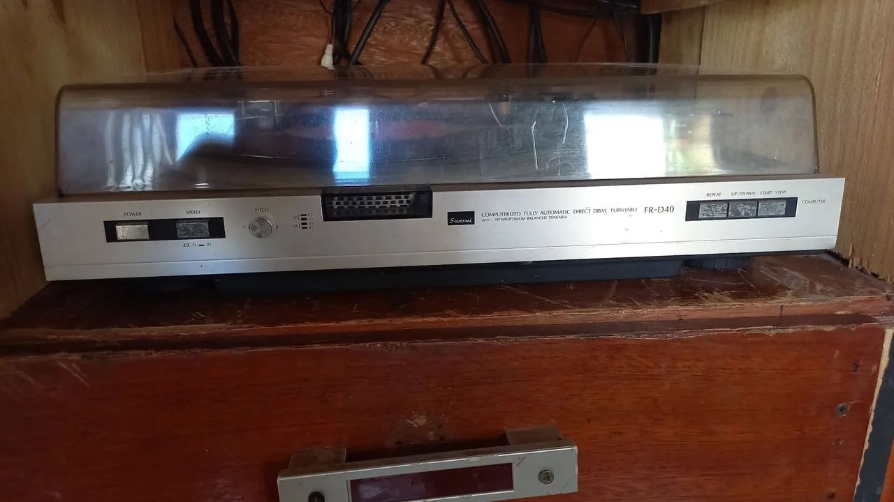 Toca Disco Sansui FR-D40 - Foto 2