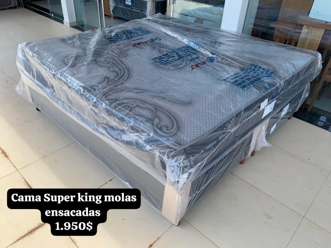 CAMAS SUPER KINGS MOLAS ENSACADAS NOVAS - Foto 4