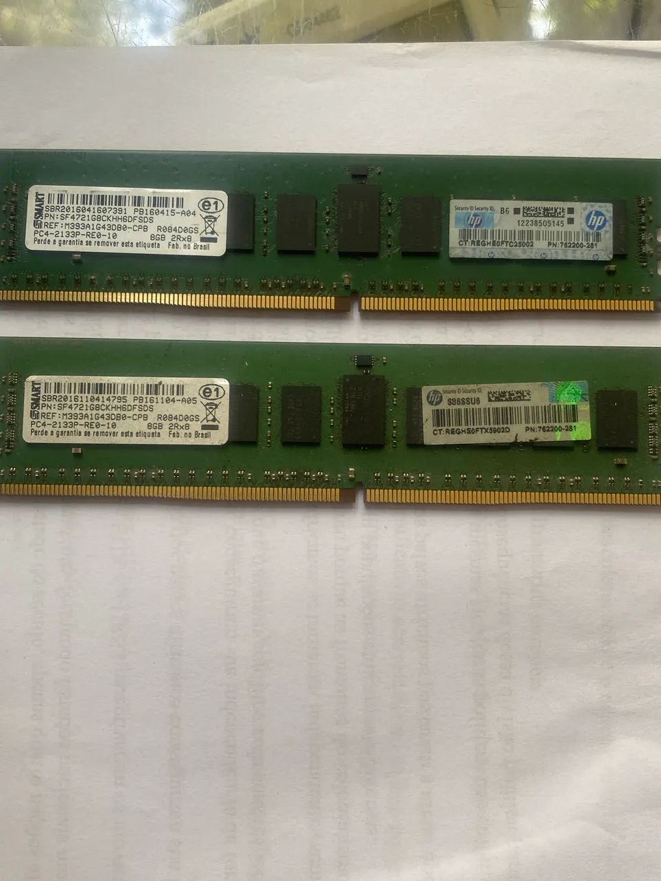 MEMÓRIA DDR4  8 GB - 2133P - SMART
