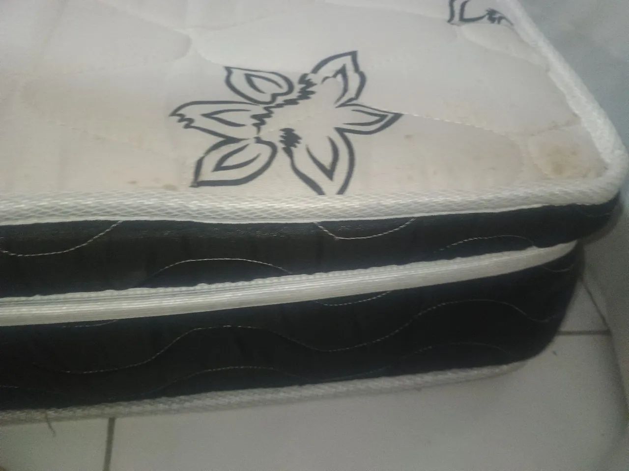 Cama box casal base e o colchão molas ensacadas  - Foto 4