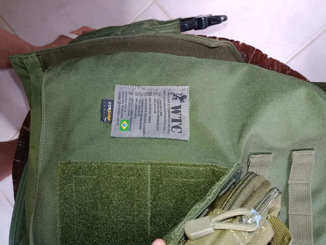 Capa porta-placa WTC - Somente a capa (sem placas) - Foto 5