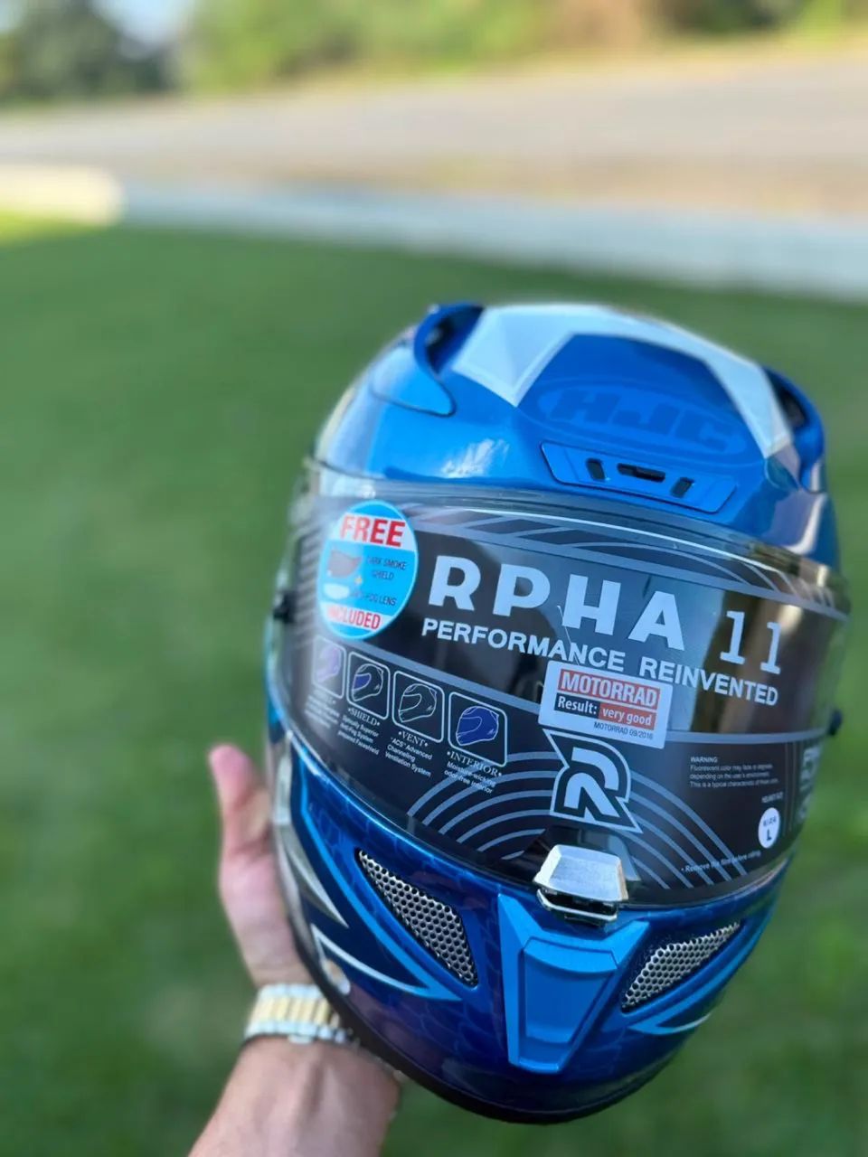Capacete Capitão América  - Foto 3