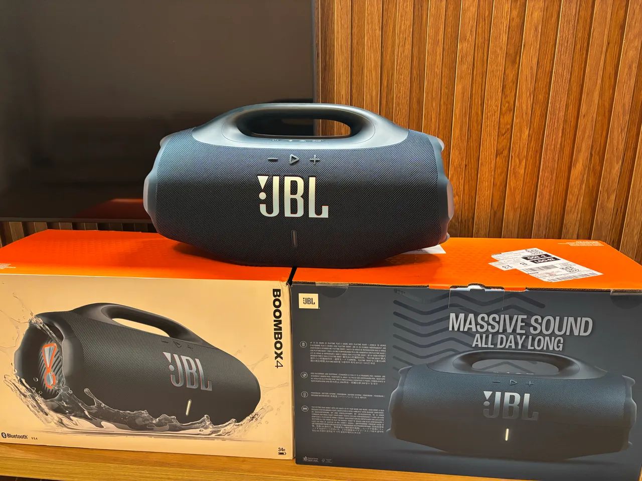 JBL BOOMBOX 4 ORIGINAL AZUL | NOVA E LACRADA  - Foto 3
