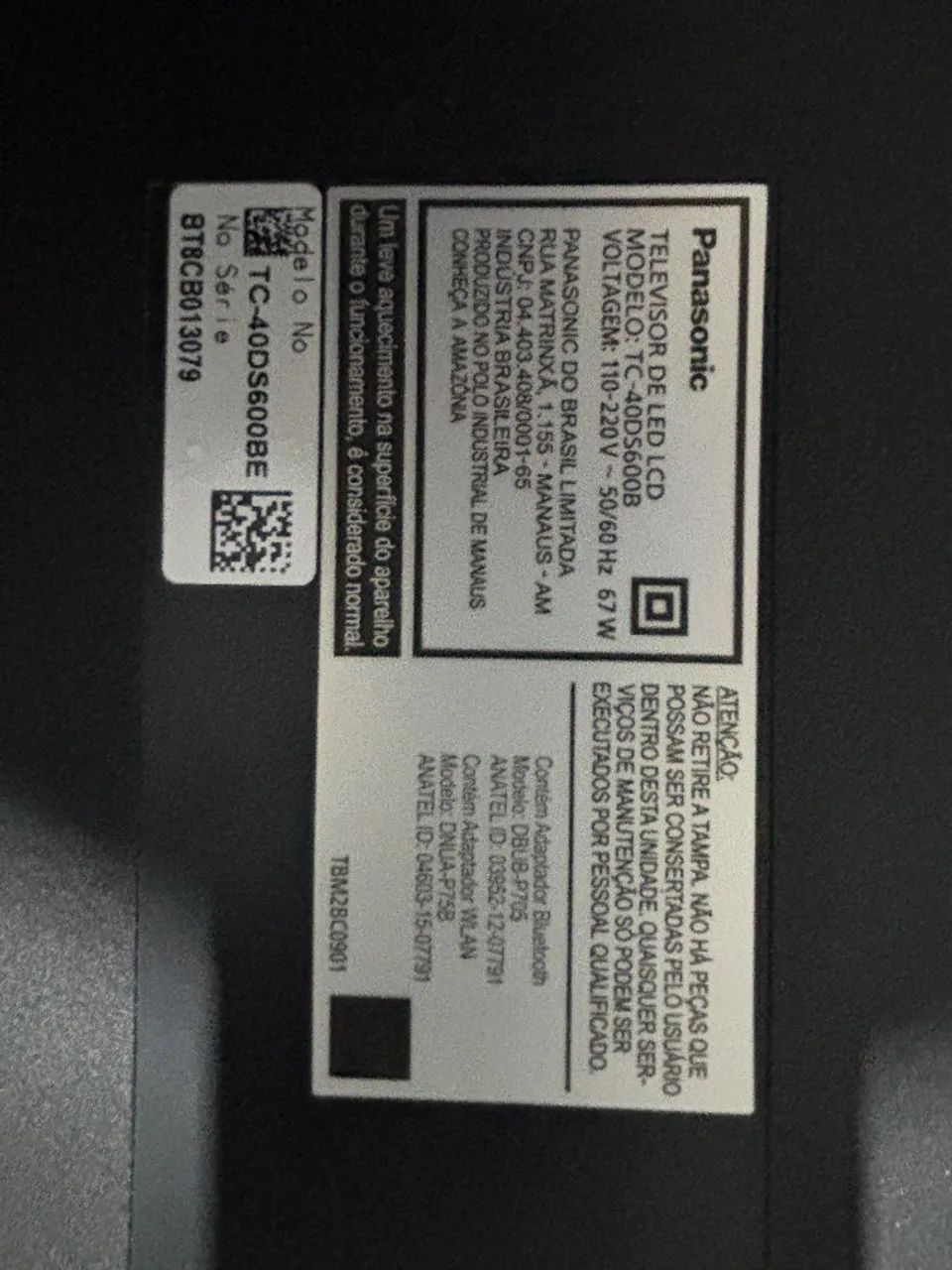 Televisão Panasonic 40 polegadas  - Foto 3