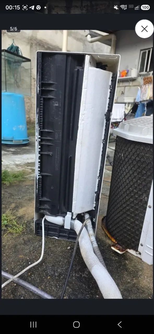 Ar-condicionado 12mil btus funcionando perfeitamente 