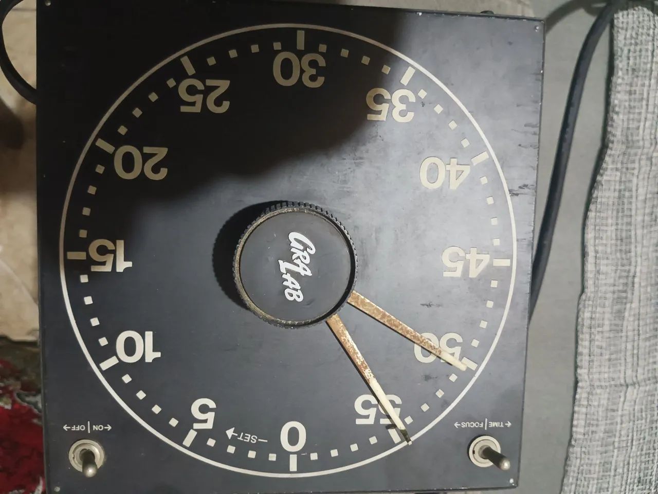 Temporizador fotográfico vintage GraLab modelo 300, LEIA O ANÚNCIO  - Foto 5