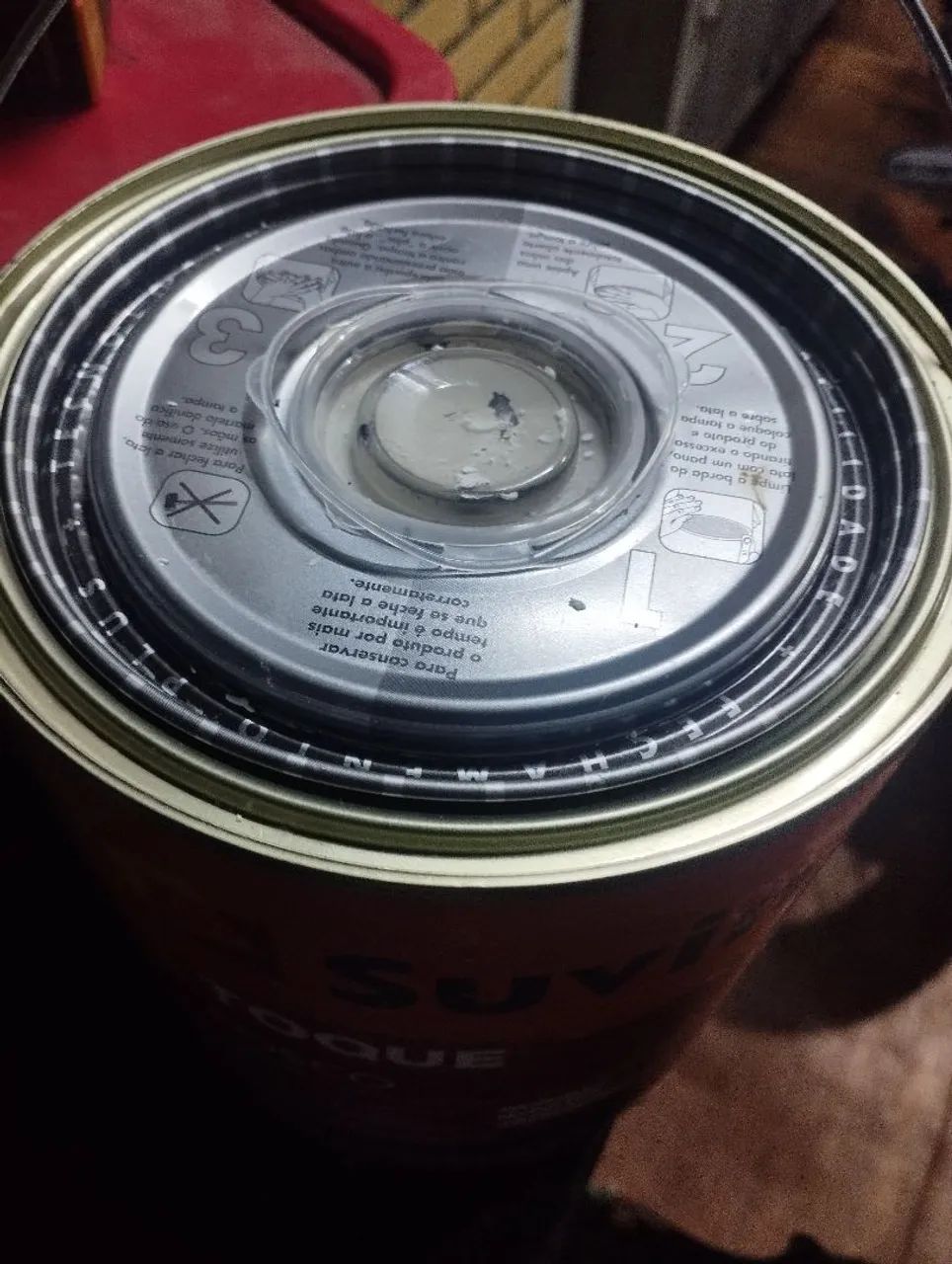 Tinta acrílica fosco crômio  - Foto 3