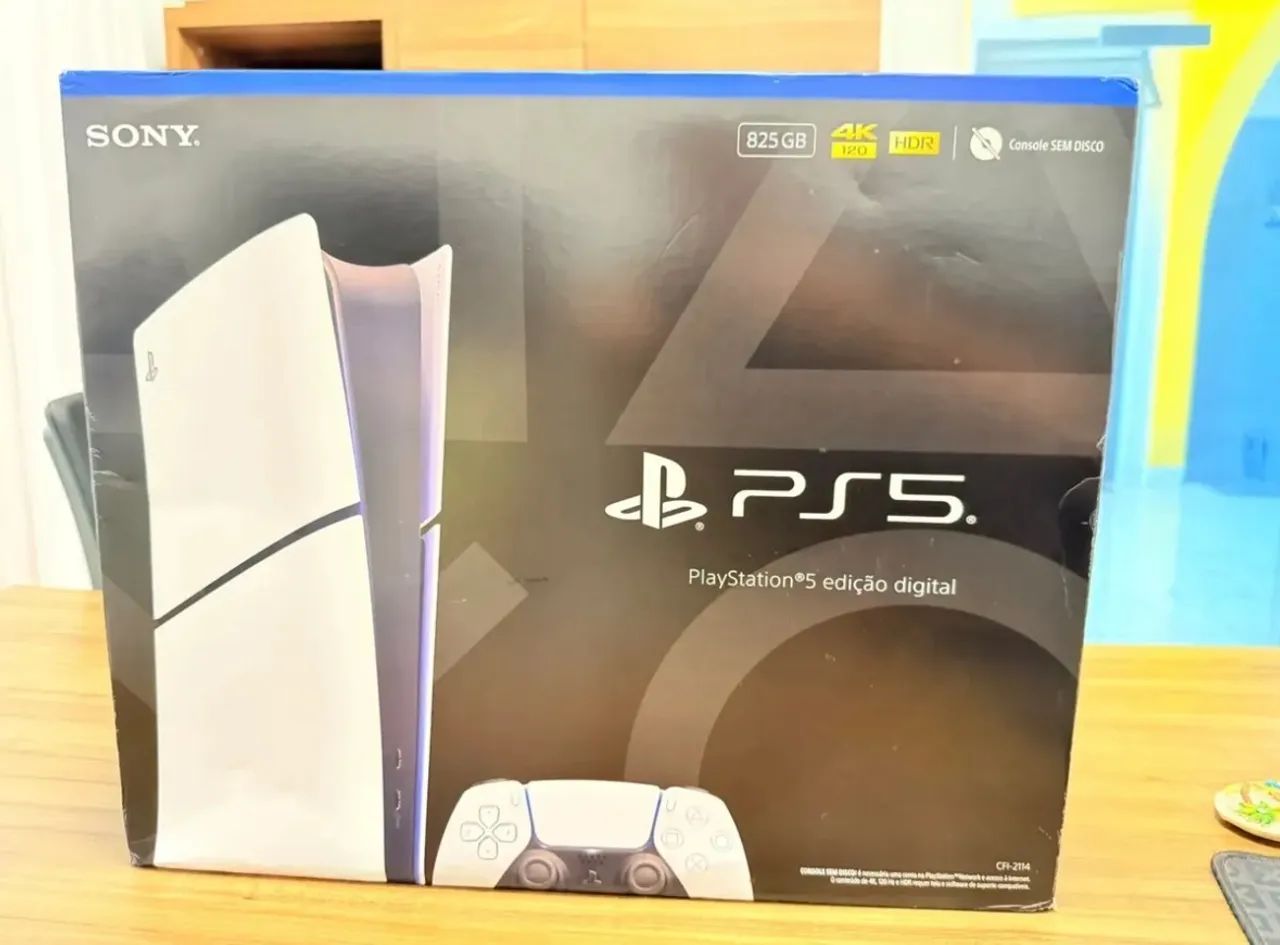 PS5 slim digital 825gb (usado) - Foto 3
