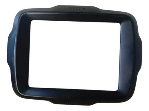 Moldura Multimidia Jeep Renegade 2022 A 2025 Preto - Foto 3