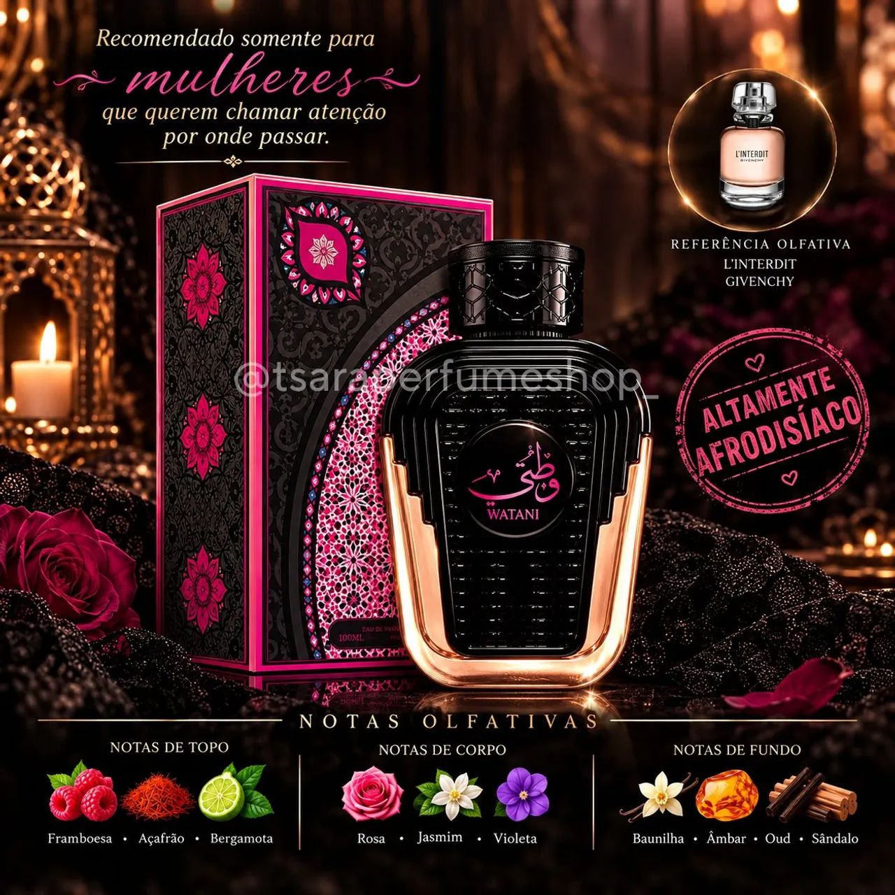 LANÇAMENTO! Watani Pink - Al Wataniah.  - Foto 2