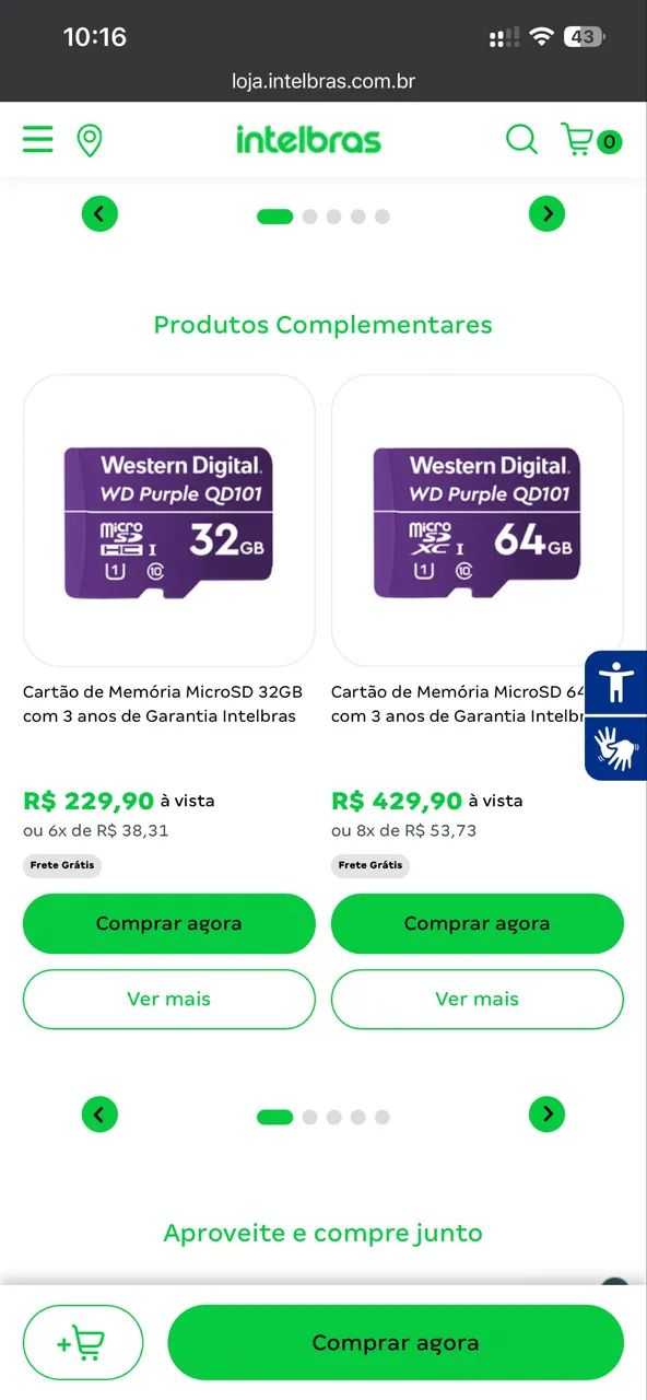 Câmera Intelbras im5 sc black ip67 - Foto 4