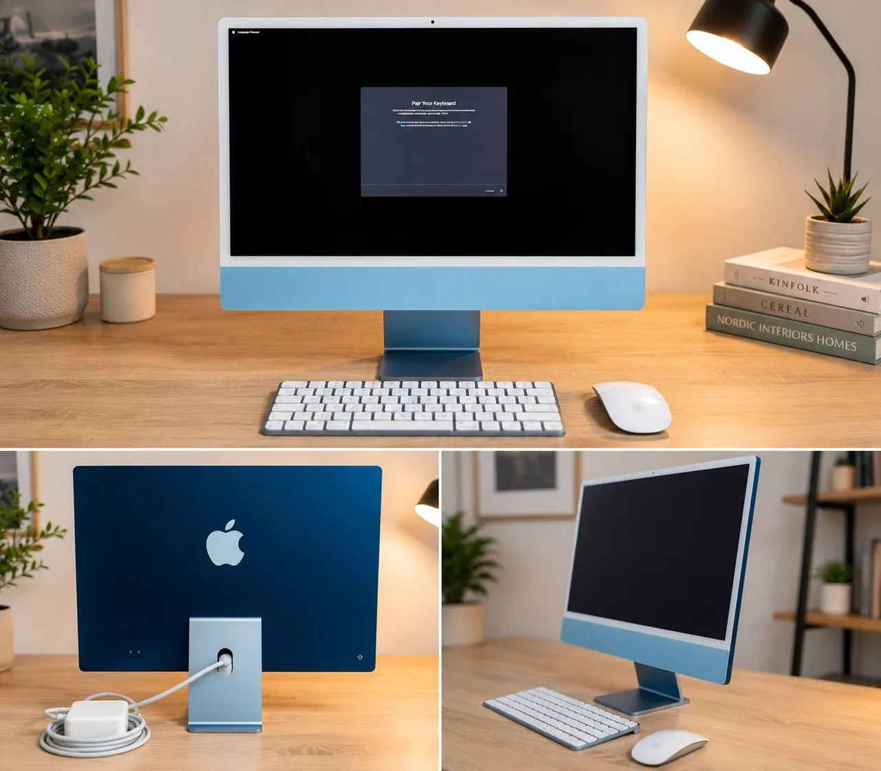 iMac Blue M1 512gb Sem Detalhes - Foto 5