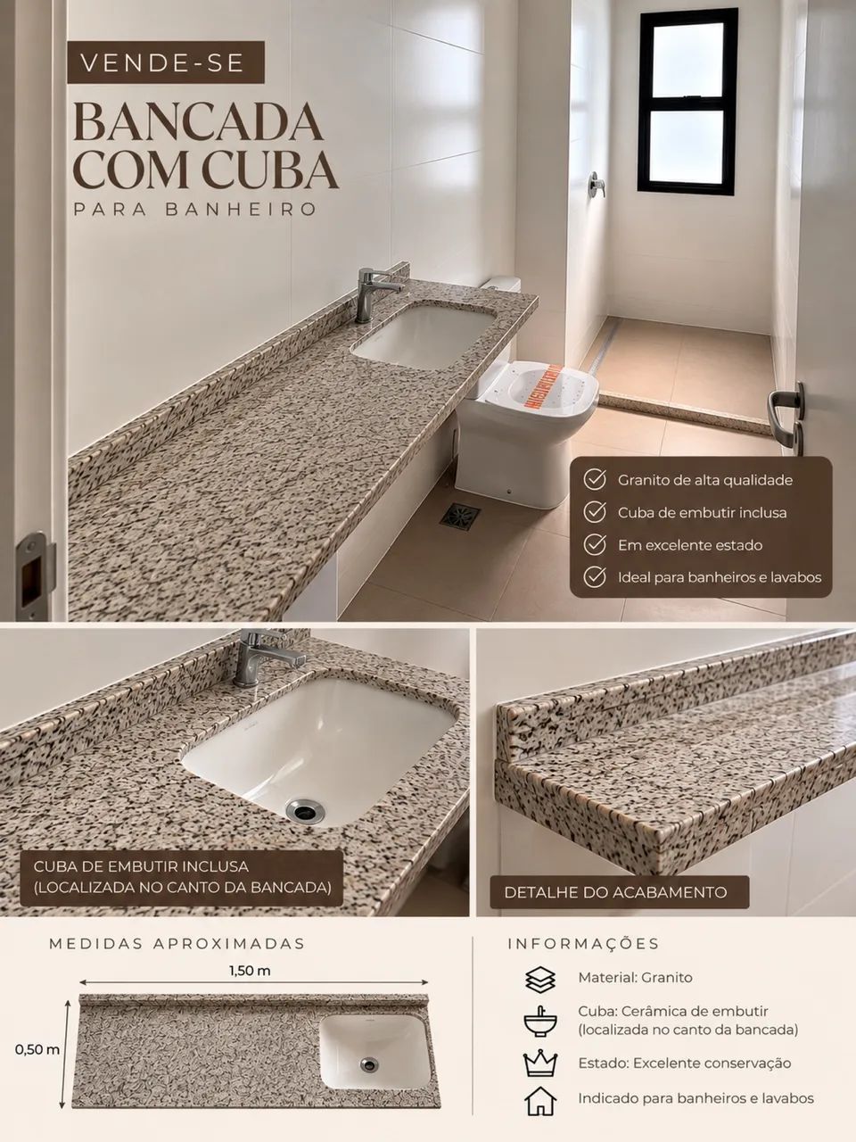 Bancada + Cuba 