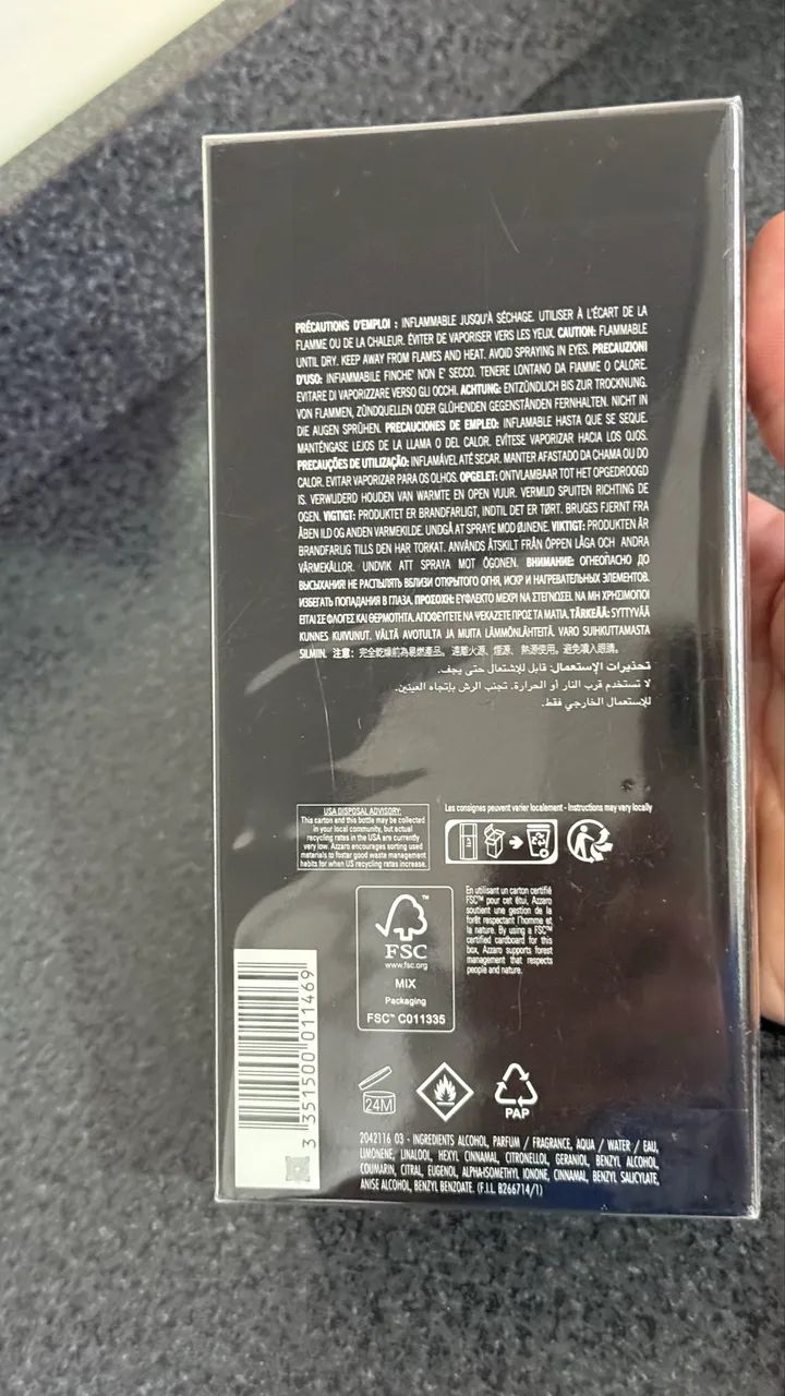 Perfume Azzaro 200 ml  - Foto 5