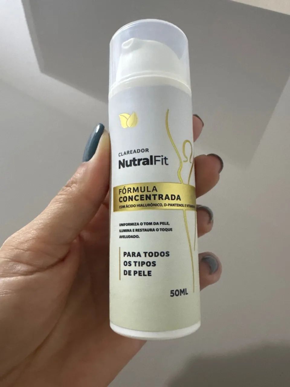 Clareado para axila e a virilha
