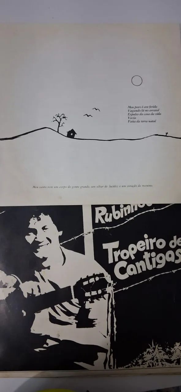 lp rubinho do vale tropeiro de cantigas usado - Foto 4