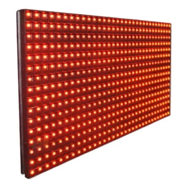 modulo de placa led 32x16 vermelho (Honestidade e Qualidade Distribuidora JK Eletrônicos) - Foto 2