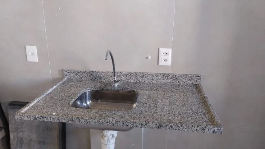 Pia cozinha em granito