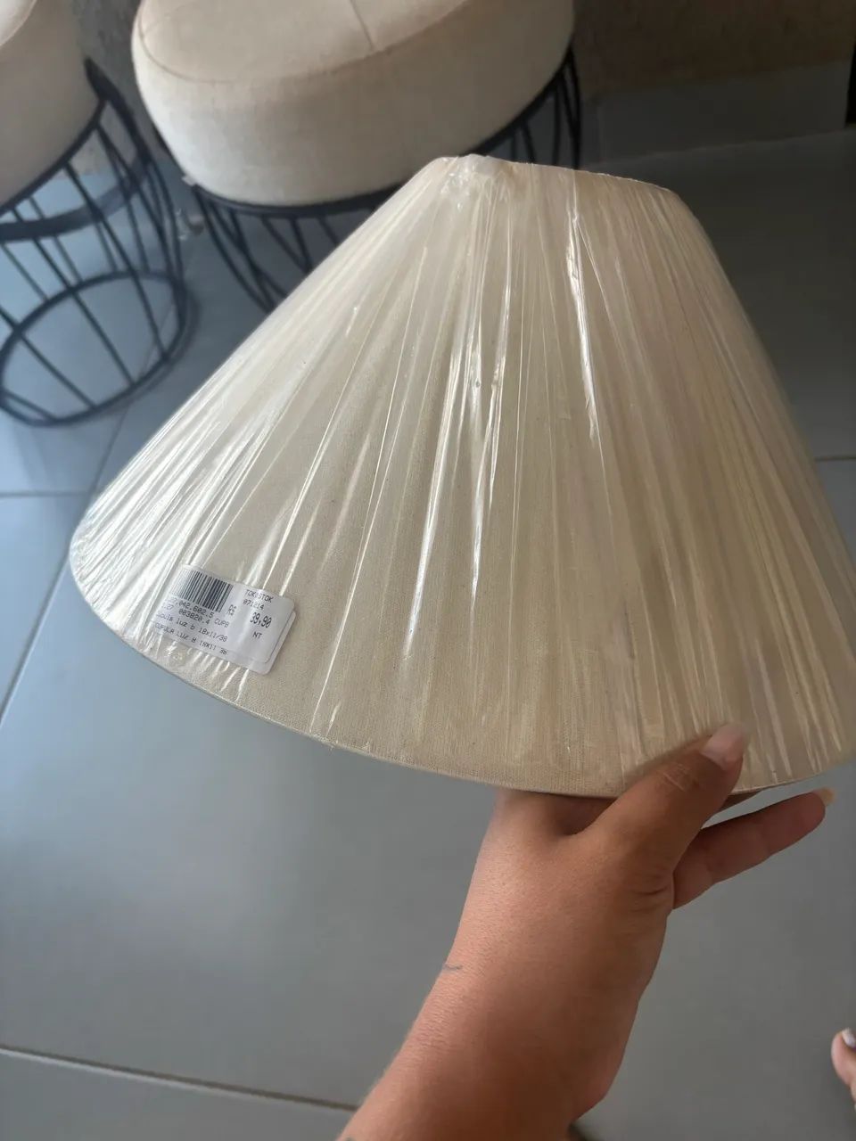 Cúpula luz de linho  - Foto 4