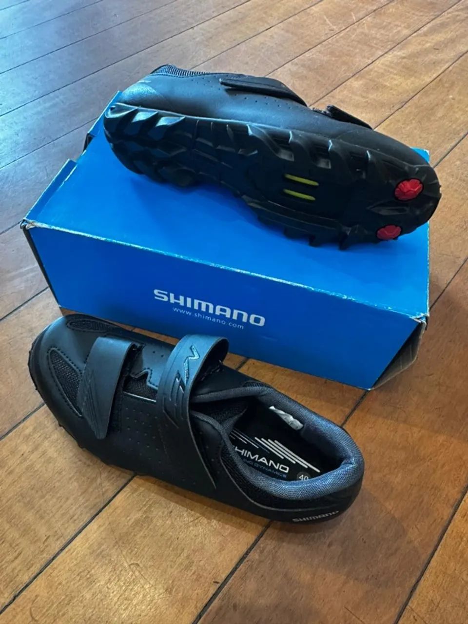 Sapatilha De Montanha Mtb Tam. 41br 43eu Preto Sh-me100, Shimano