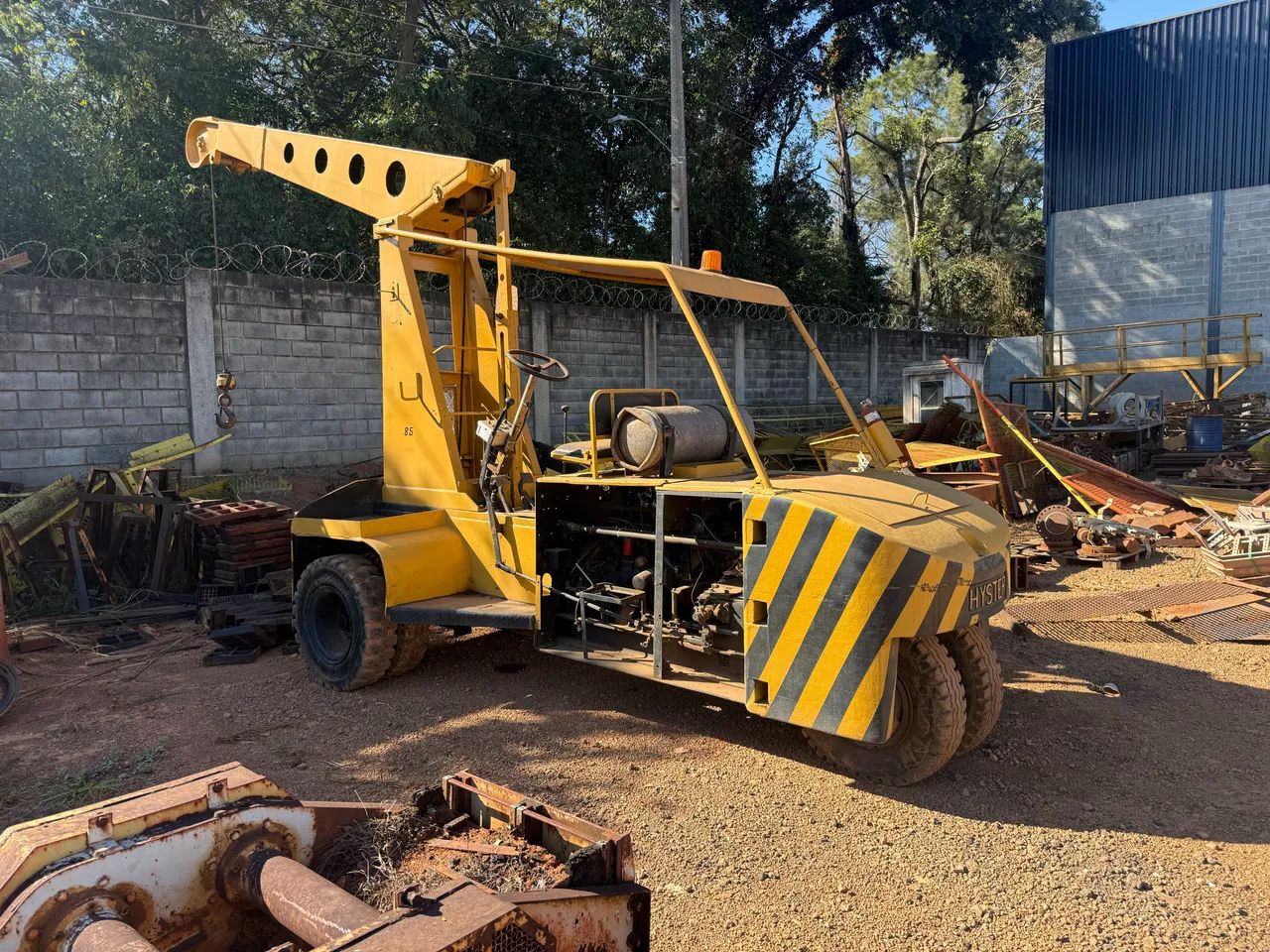 Guincho Hyster canarinho k 110 ( maquina trabalhando ) - Foto 2