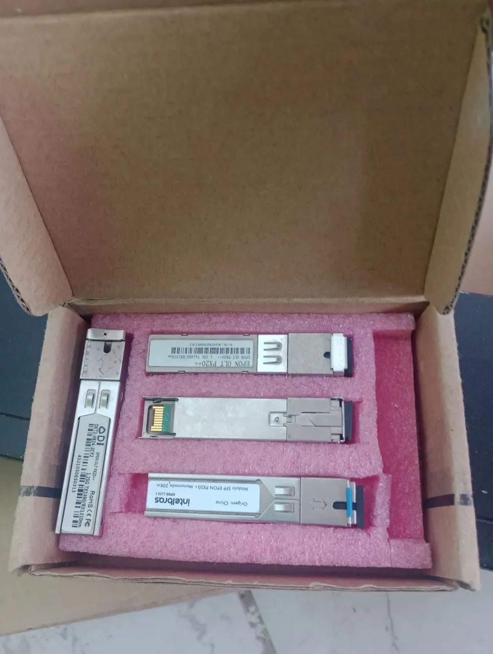 Olt 4pon Epon uma RB e 4 gbic para um provedor de internet.  - Foto 4