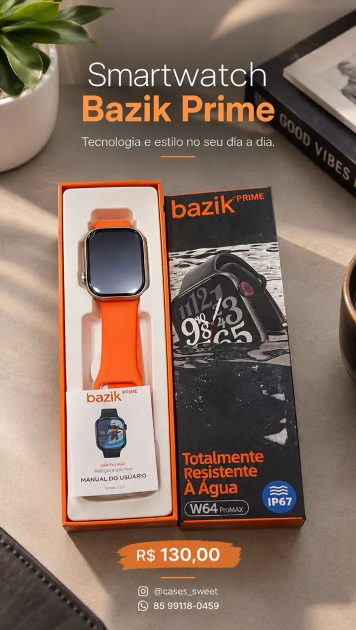 Smartwatch W64 Pro Max Bazik Prime