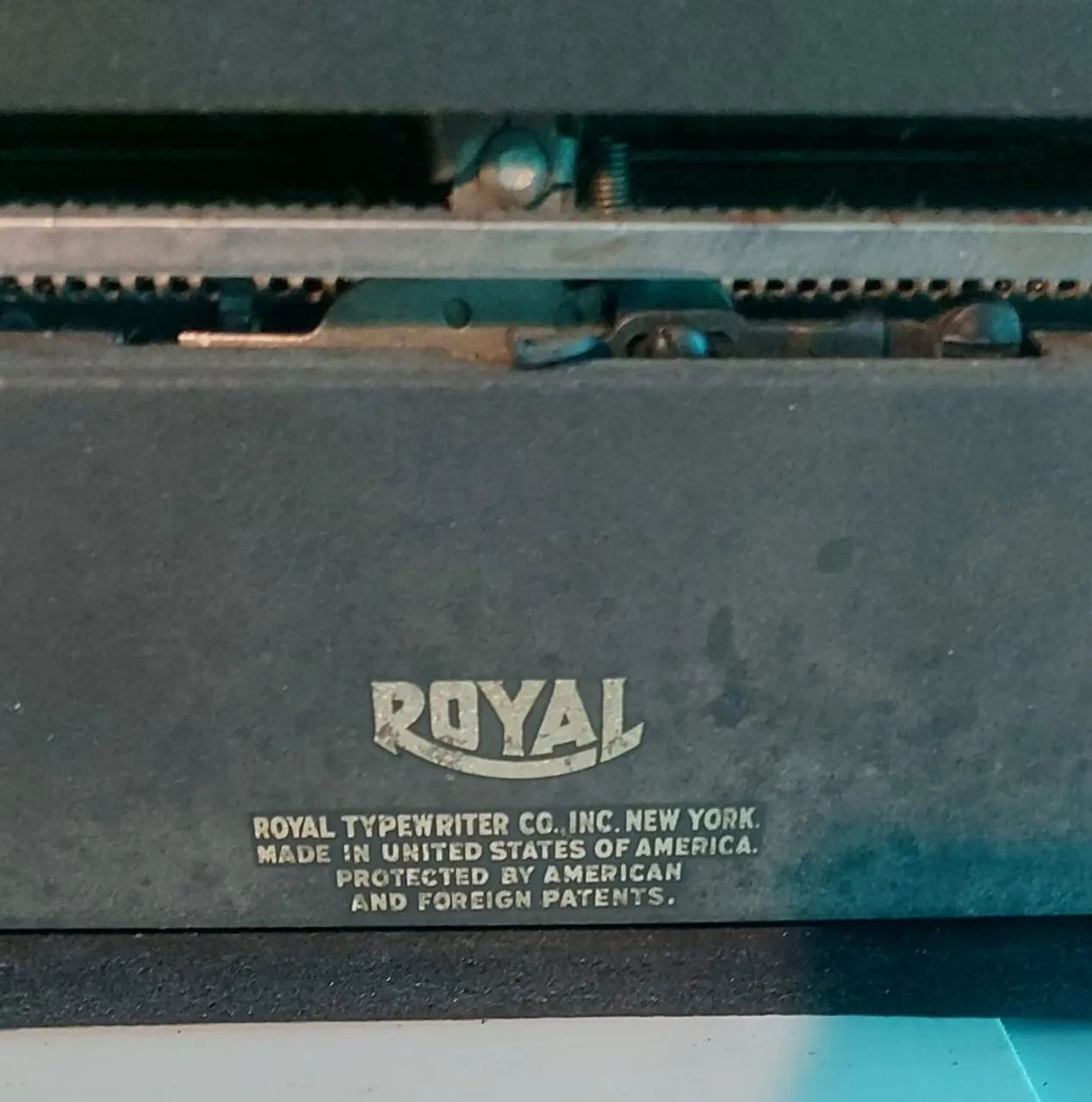 Máquina de escrever Royal de 1947