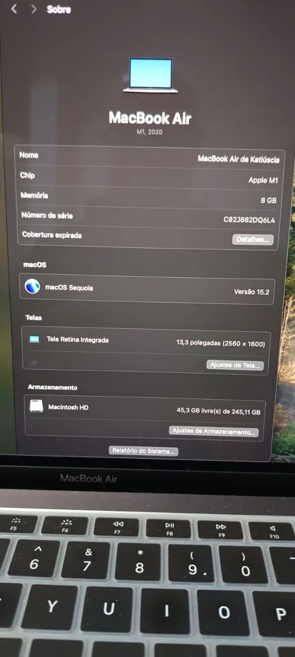 O Apple MacBook Air de 13 polegadas - Foto 5