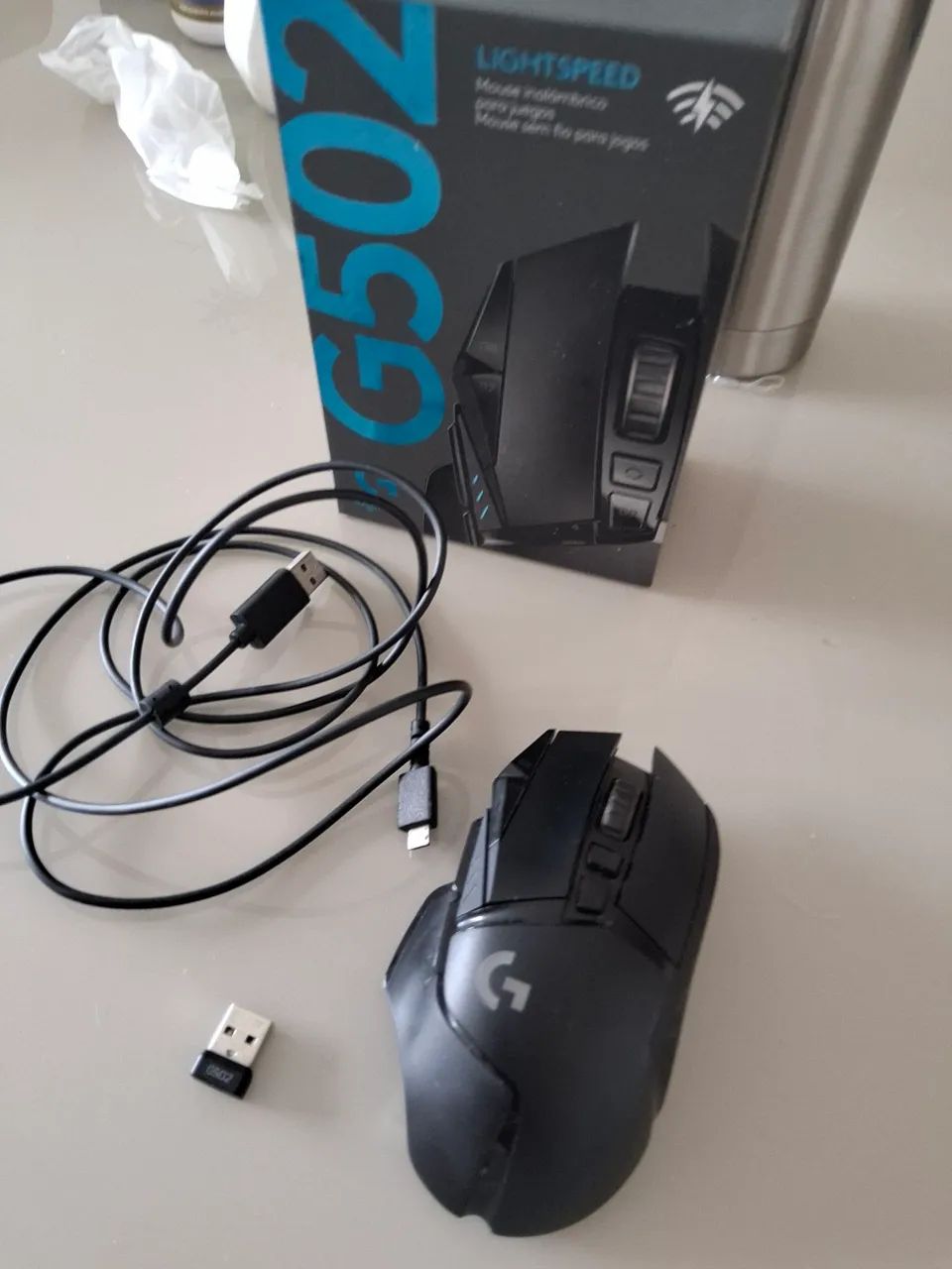 Mouse logitech G502 sem fio - Foto 2