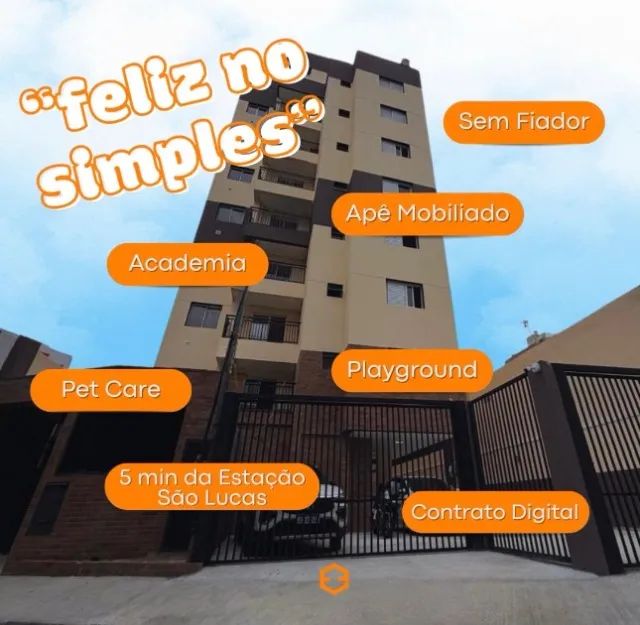 450m do Monotrilho | 1 Dorm | R$ 2.000