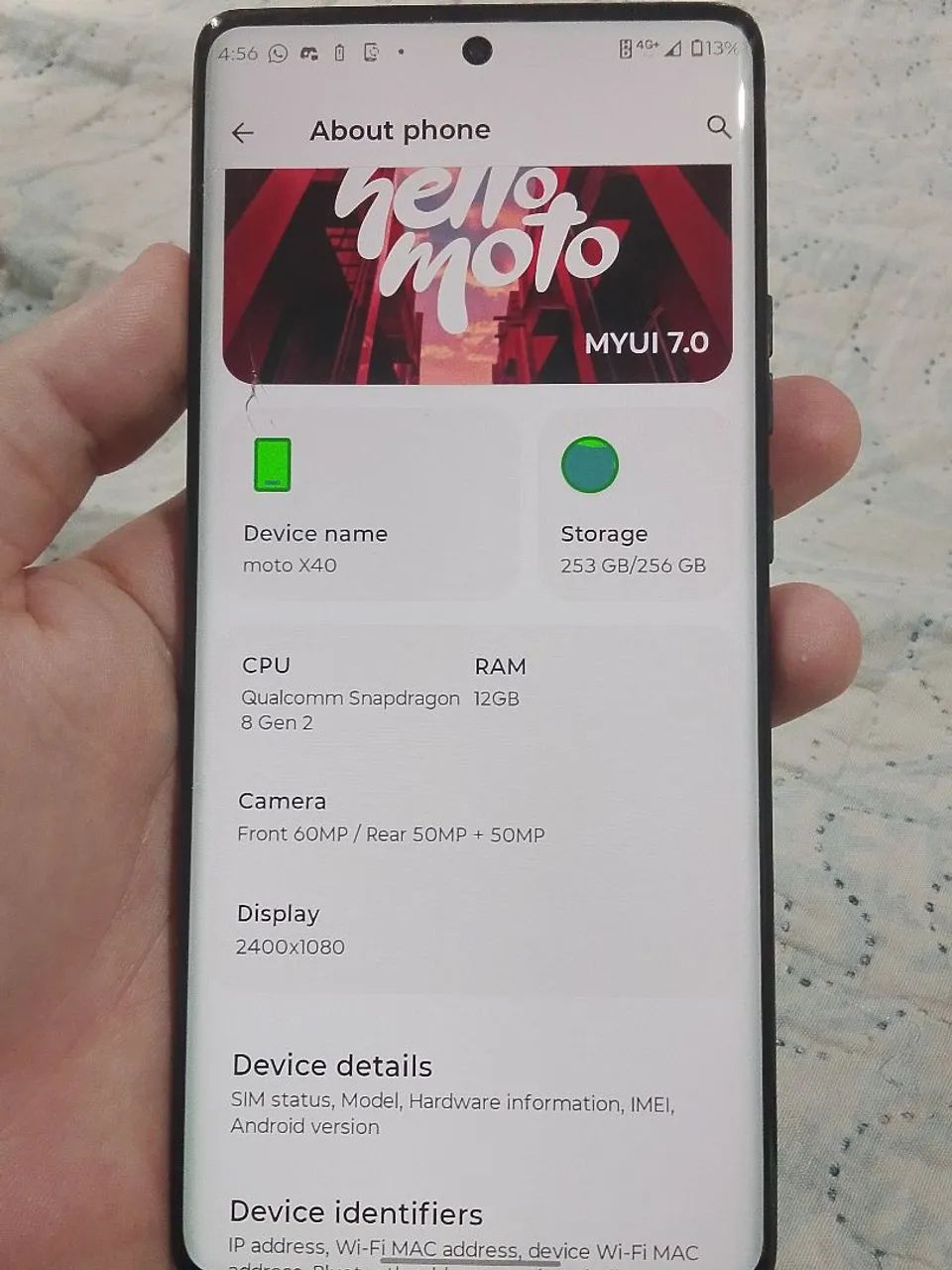 Moto Edge 40 X Pro - Foto 2