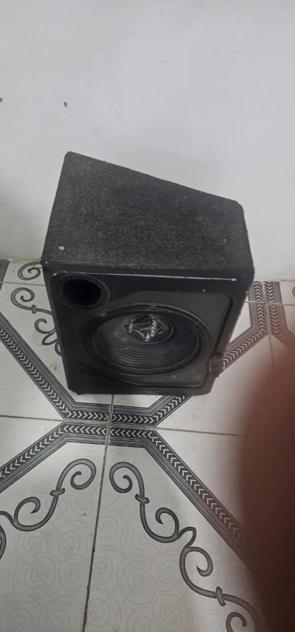 Caixa passiva com autofalante de 12 polegadas