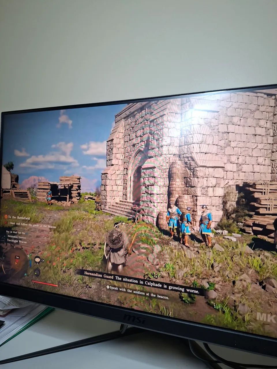 Monitor gamer msi ips 24 polegadas 1ms - Foto 2