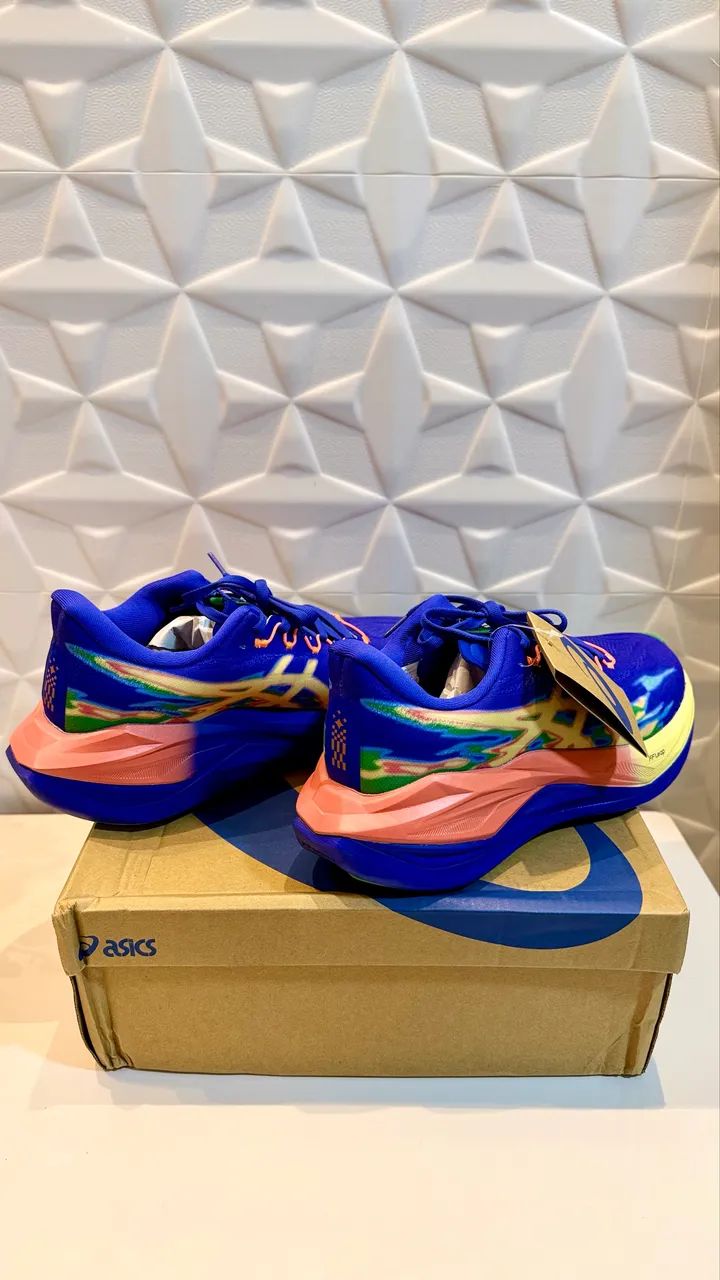 Asics SuperBlast 3 Azul - Tamanho 38 - Foto 4