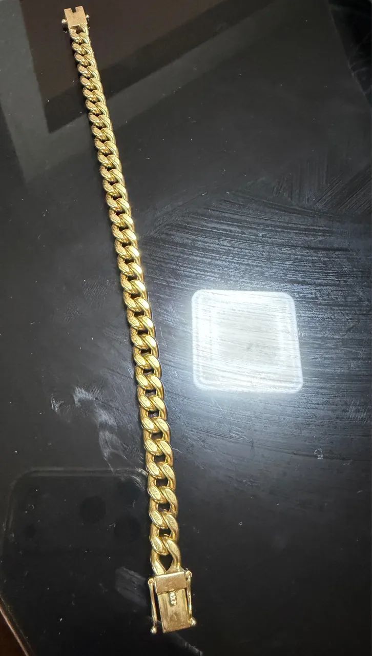 PULSEIRA DE OURO 18K - 20,82 GRAMAS - Foto 3