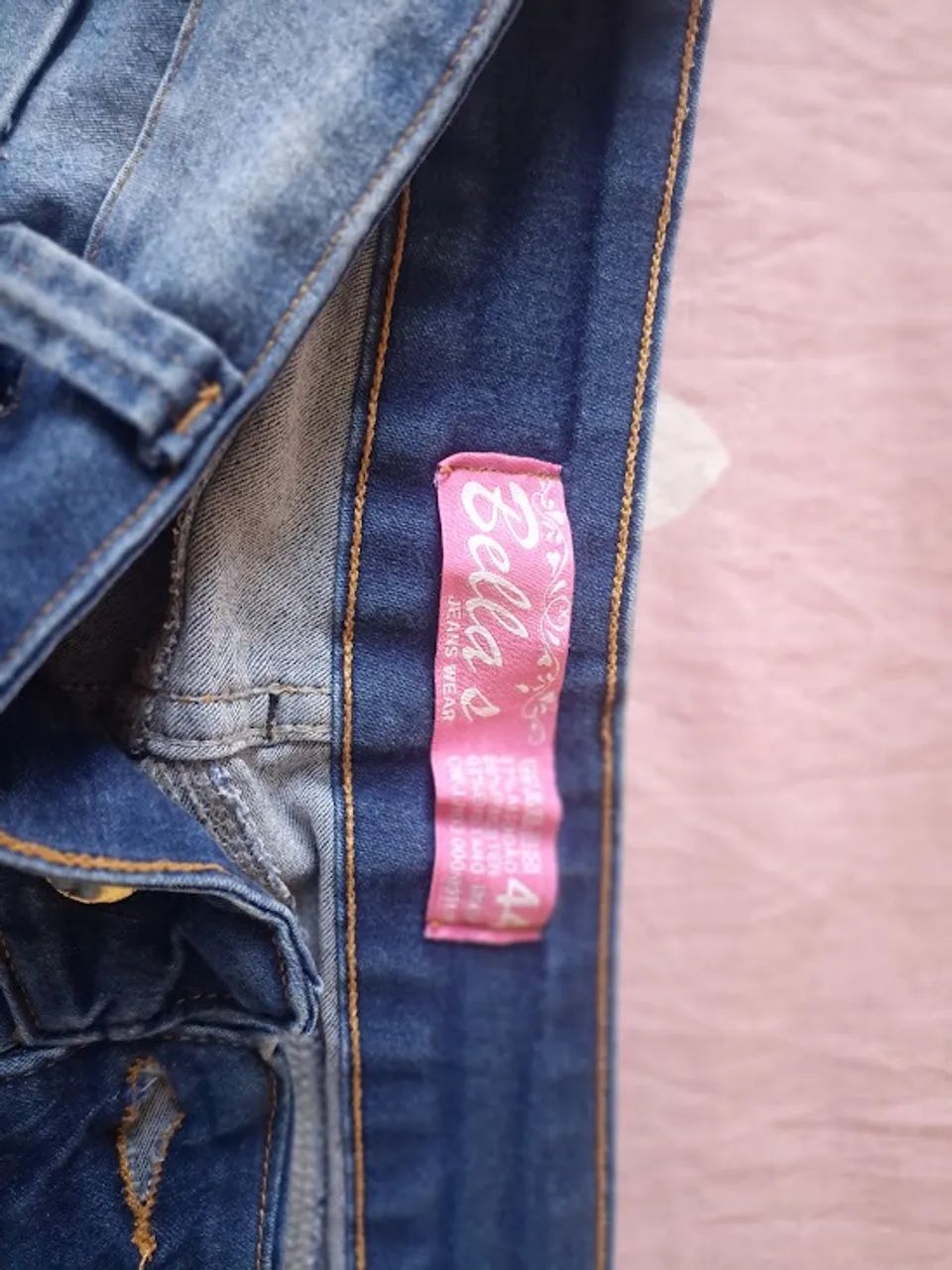 calça jeans flare - Foto 4