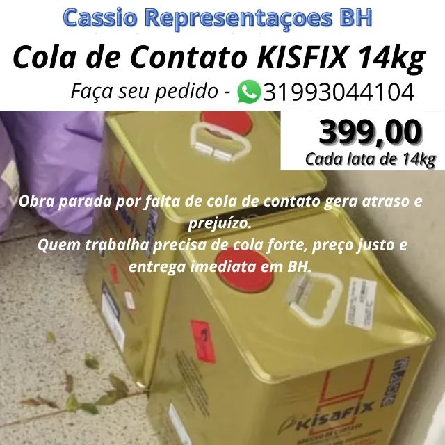 High-Quality and Affordable Contact Adhesive, 14 kg Can