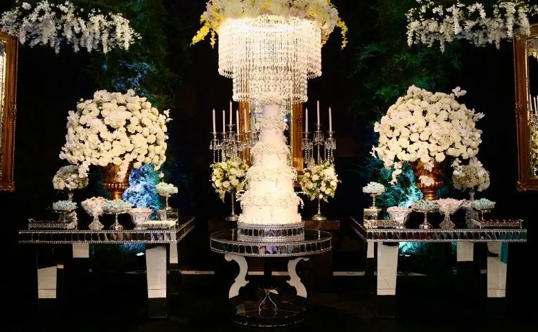 Trio Mesas Espelhadas para Eventos /casa  - Foto 2