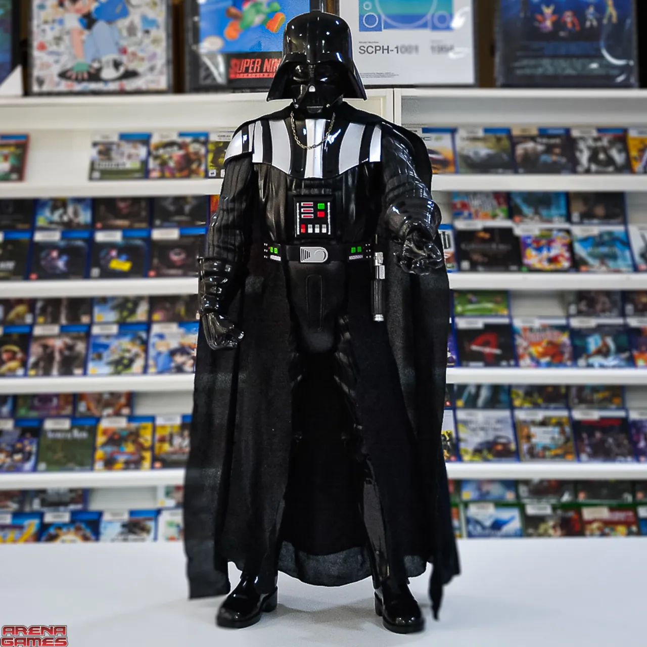 Darth Vader Star Wars ~40 cm - Jakks Pacific - Capa de Tecido - Original - Foto 4