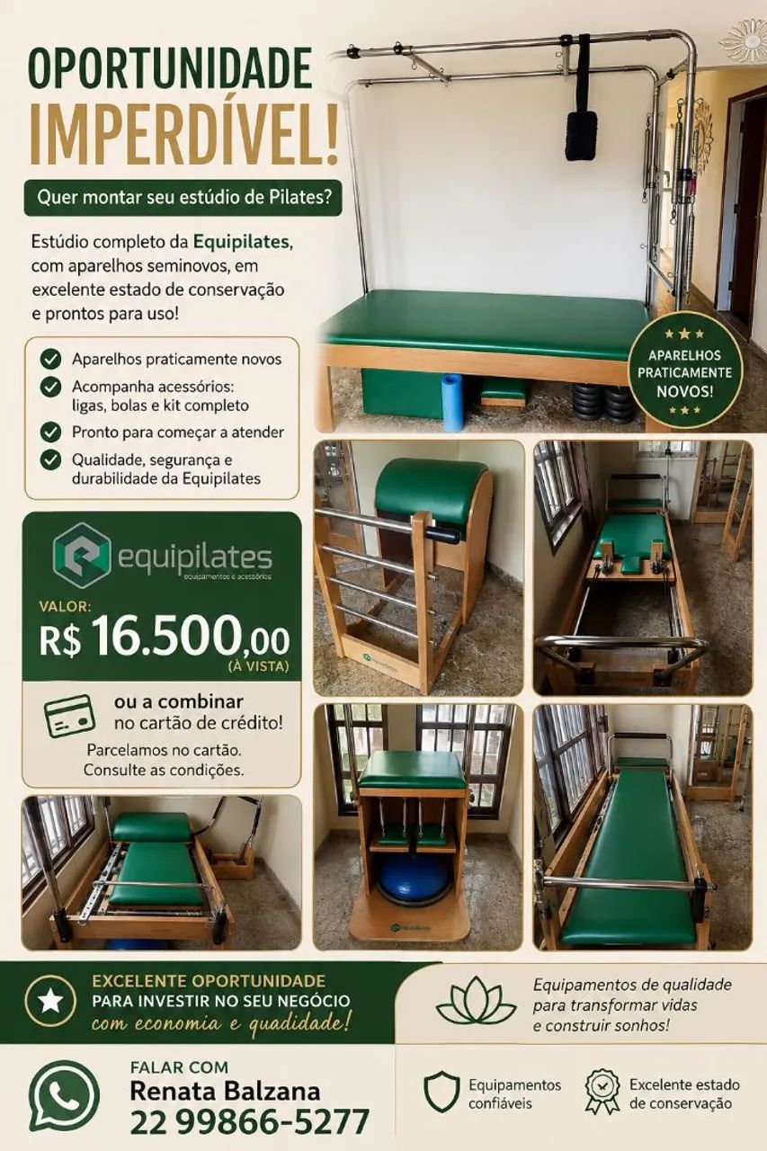 Aparelho completo de pilates