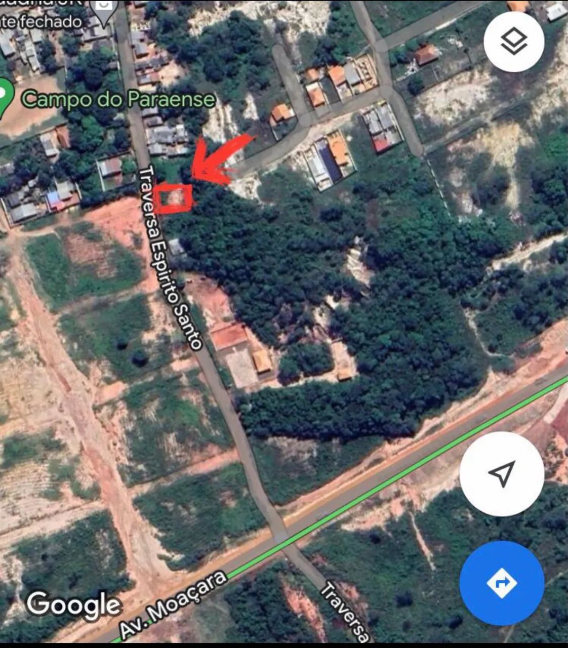Vendo terreno Prox a Nova Moaçara 