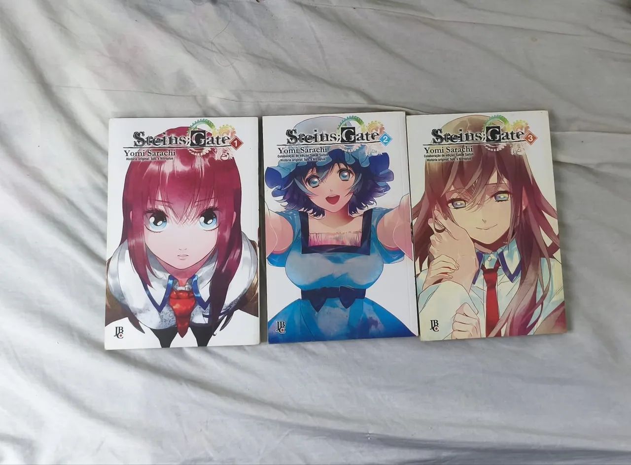 Coleção de Mangás Steins Gate Completo